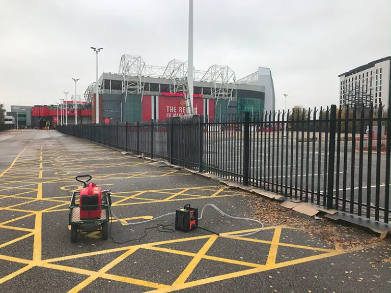 Stadium Car Park Furniture and Surface Refurbishment