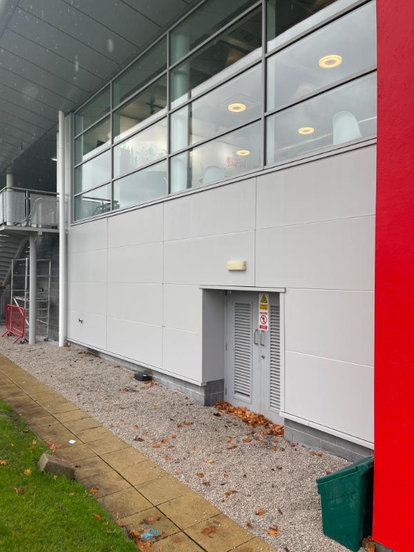 Revitalising the Carrington Training Facility with Expert Cladding Painting